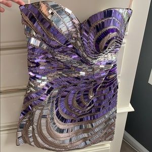 Strapless dress